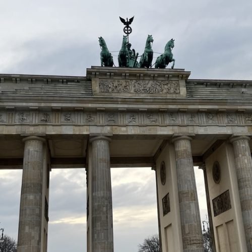 Brandenburg Gate Berlin.